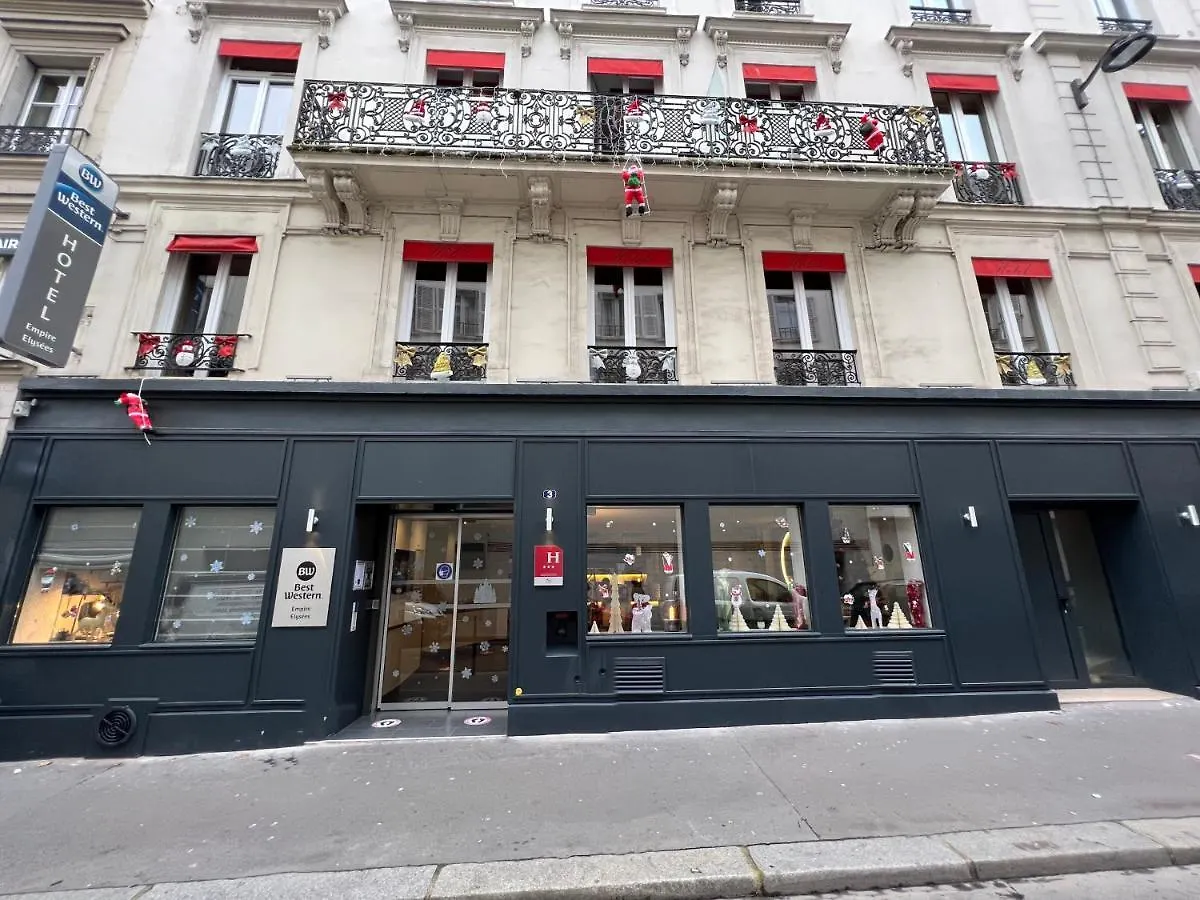 Best Western Empire Elysees Paris France